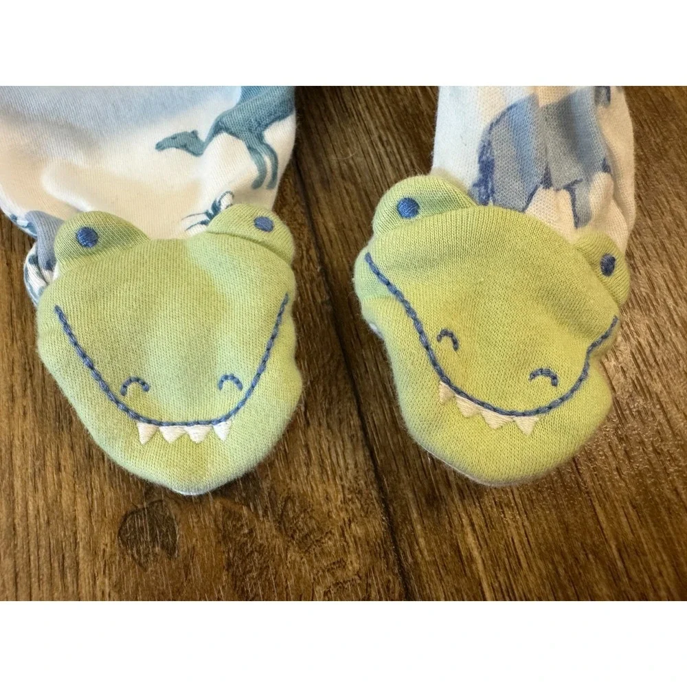 Carters Baby Boy Preemie Lot Sleepers Rompers Outfits Clothes Reborn‎ Alligator